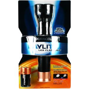 Duracell Ficklampa + 2 X storlek C batterier