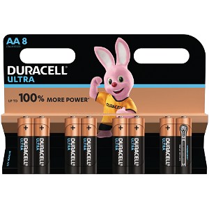 Duracell Ultra Power AA Pack 8