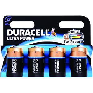 Duracell Ultra Power storlek D Pack av 4