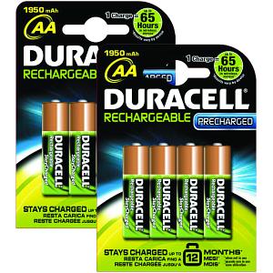 Duracell StayCharged AA 8 Pack
