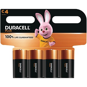 Duracell Plus Power C-storlek (2-pack)
