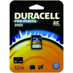Duracell 32gb Pro-Photo SD Minneskort