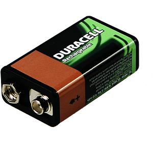 Duracell uppladdningsbart 9V 170mAh