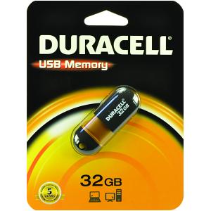 Duracell Capless 32GB USB Flash Memory