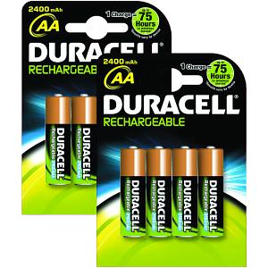 AA Rechargeable 8 pack of batteries