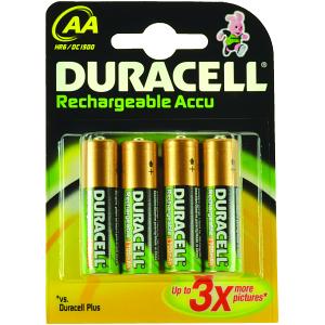 Duracell uppladdningsbara batterier
