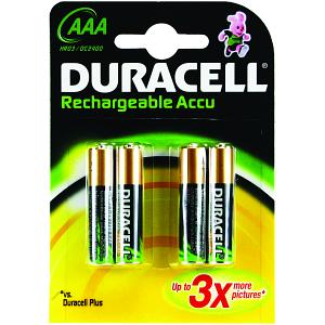 Duracell uppladdningsbara batterier