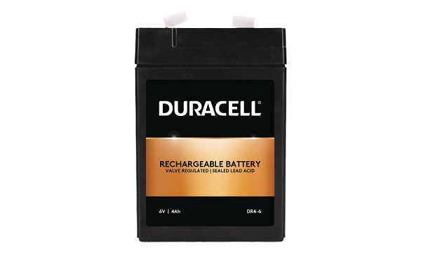 Duracell 6V 4Ah VRLA säkerhetsbatteri