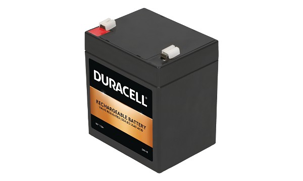 Duracell 12V 5Ah VRLA säkerhetsbatteri