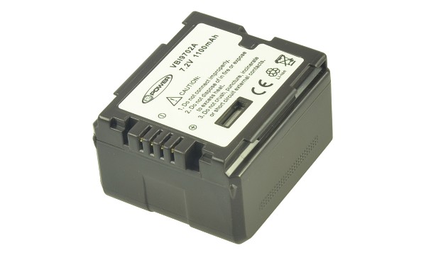 HDC -SD600EBK Batteri (2 Cells)