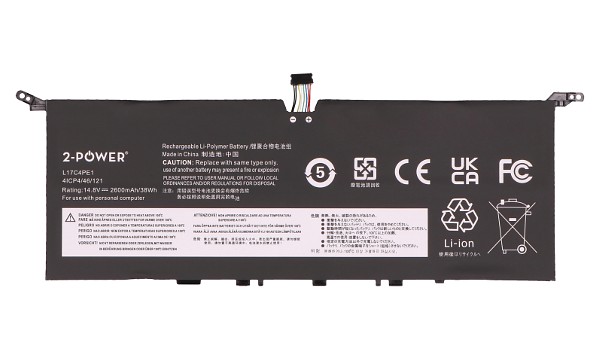 Ideapad 730S-13IWL 81JB Batteri (4 Cells)