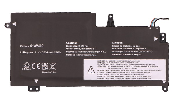 ThinkPad S2 Gen 1 Batteri (3 Cells)