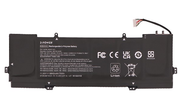 Spectre X360 15-BL000NF Batteri (6 Cells)