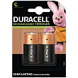 Duracell uppladdningsbara batterier, C-storlek