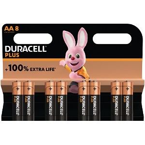 Duracell Plus Power AA 8-pack