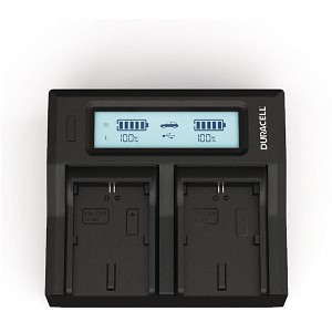 CCD-TR517 Duracell LED Dual DSLR Battery Charger