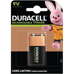 Duracell uppladdningsbart 9V 1-pack