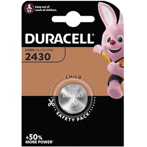 DL2430 Duracell Plus myntcellsbatteri.