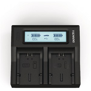 V-LUX1 Panasonic CGA-S006 dubbel batteriladdare