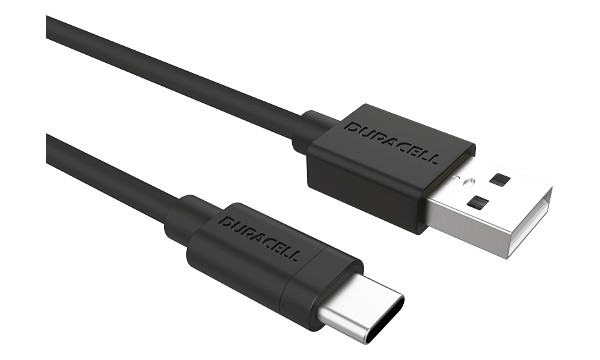Duracell 1 meter USB-A- till USB-C-kabel