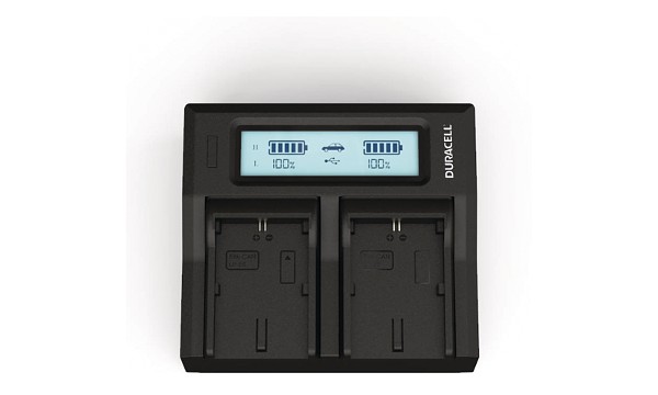 HVR-DR60 Duracell LED Dual DSLR Battery Charger