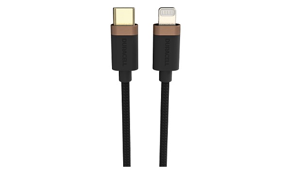 Duracell 2m USB-C till Lightning-kabel