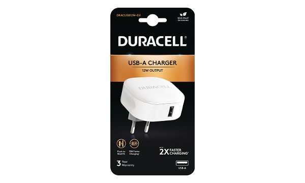 Duracell 12W USB-A-laddare