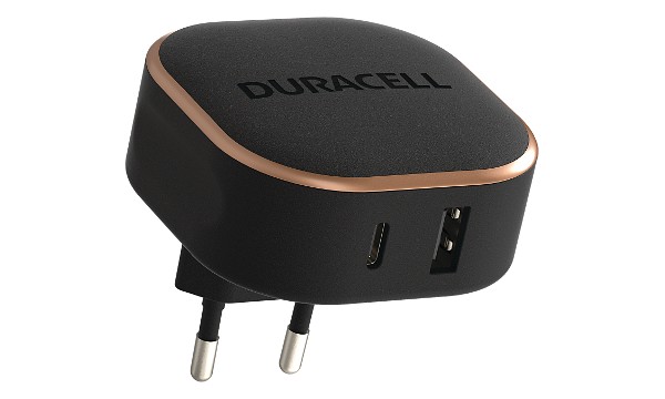 Duracell 30W USB-A + USB-C PPS-laddare