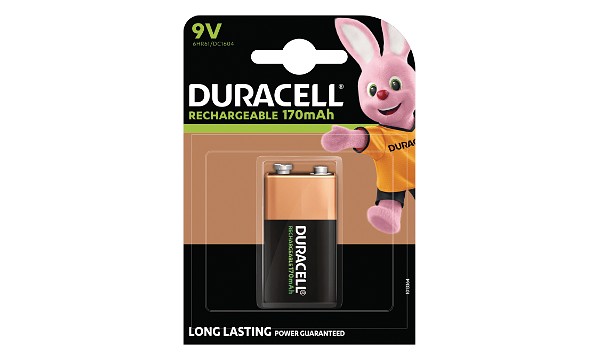 Duracell uppladdningsbart 9V 1-pack