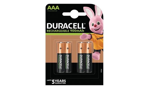 Duracell AAA 900mAh x 4