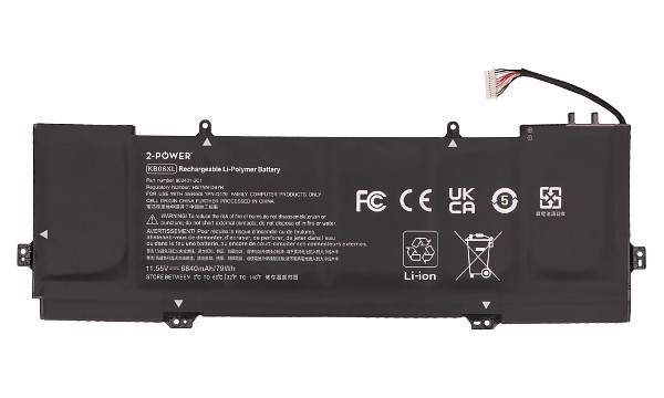 Spectre X360 15-BL100NC Batteri (6 Cells)
