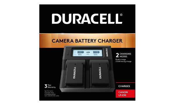 EOS Rebel T3 Canon LP-E10 Dual Battery Charger