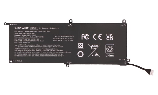 Pro Tablet x2 612 G1-L5G68EA Batteri (2 Cells)