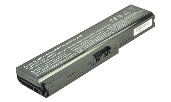 DynaBook Qosmio T551/T6C Batteri (6 Cells)