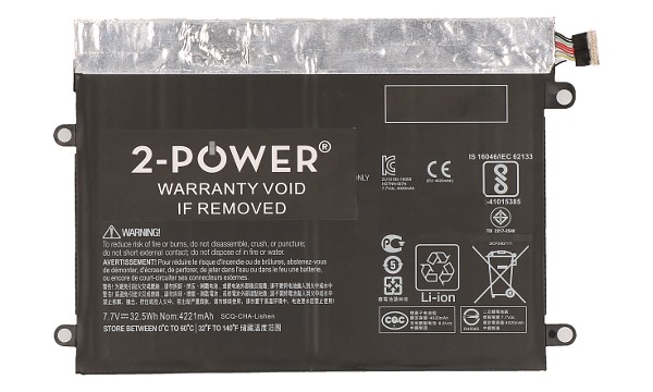 X2 210 G2 (L5H45EA) Batteri