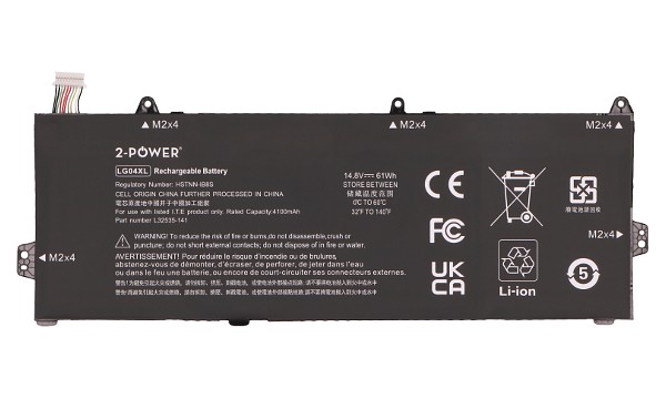 L32654-005 Batteri (4 Cells)